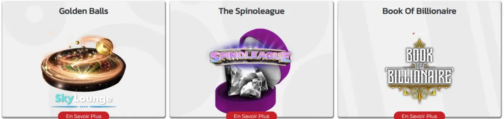Offres de bonus et promotions du casino Lucky31